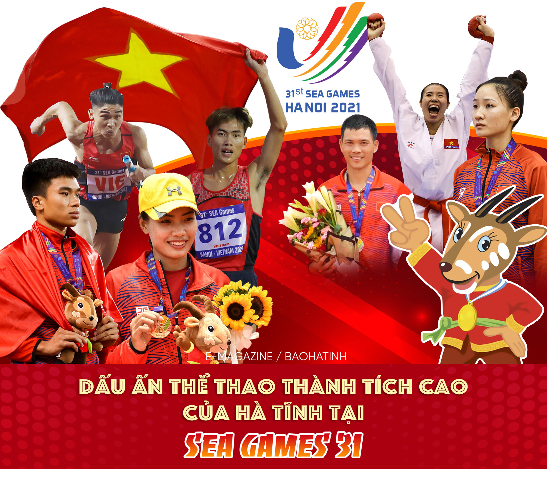 Dấu ấn thể thao thành tích cao của Hà Tĩnh tại SEA Games 31