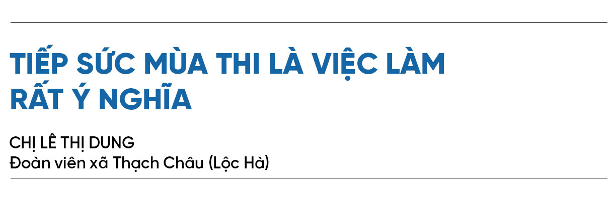 Đồng hành cùng sỹ tử Hà Tĩnh