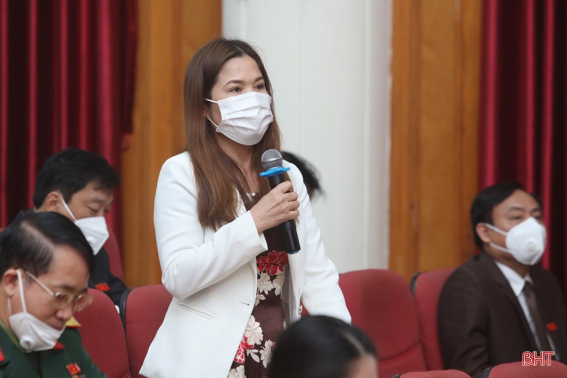 Đại biểu HĐND tỉnh Hà Tĩnh chất vấn các nội dung thuộc lĩnh vực đầu tư, nông nghiệp, lao động