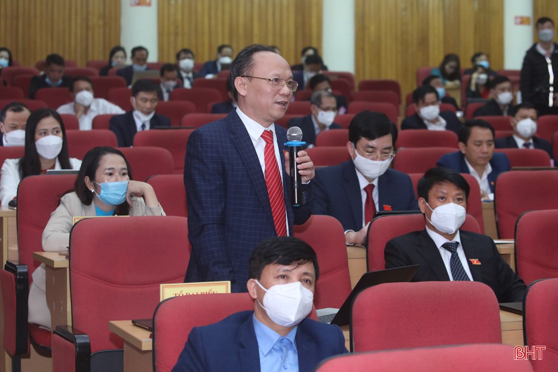 Đại biểu HĐND tỉnh Hà Tĩnh chất vấn các nội dung thuộc lĩnh vực đầu tư, nông nghiệp, lao động
