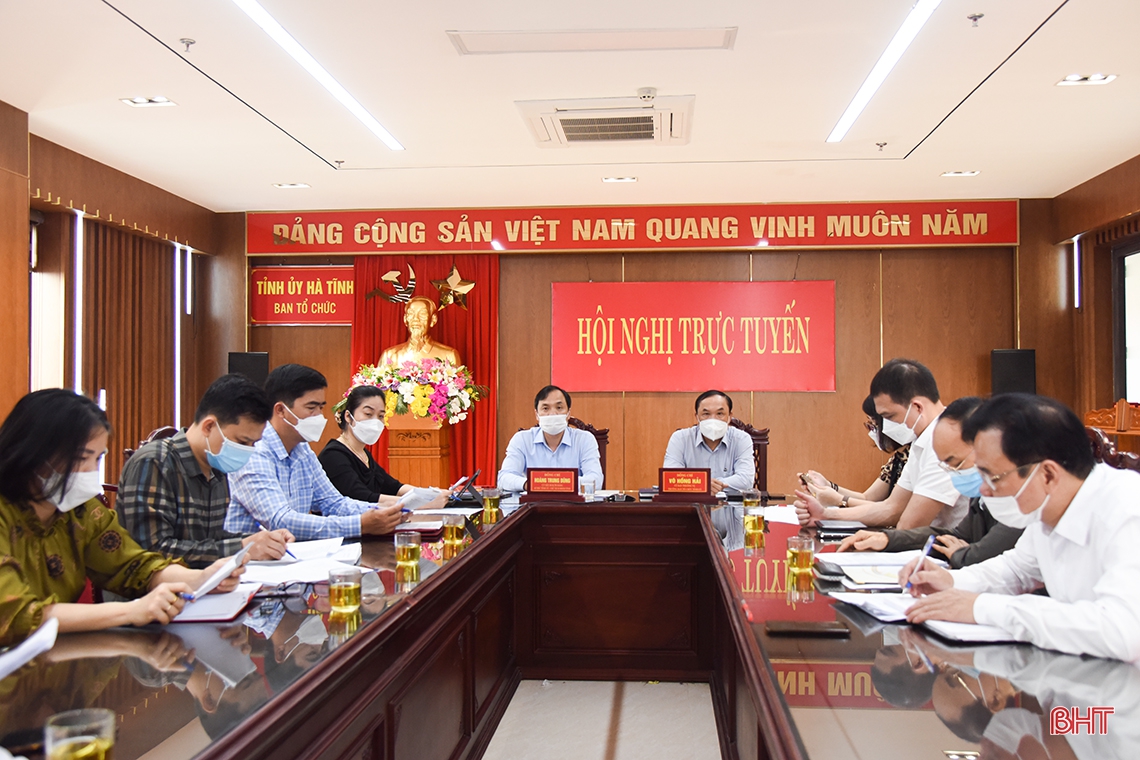 Hà Tĩnh góp ý dự thảo Hướng dẫn thực hiện quy định về công tác bảo vệ chính trị nội bộ Đảng