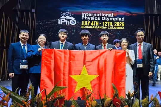 13 tỉnh, thành thưởng giáo viên có học sinh đoạt giải quốc tế, cao nhất 525 triệu đồng