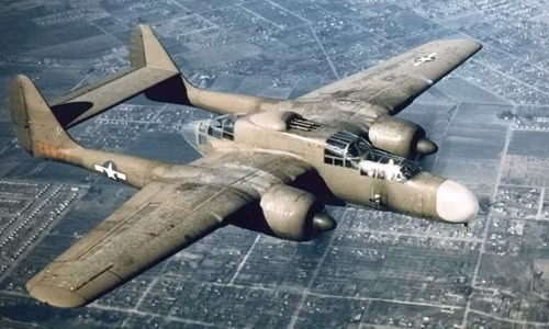 P-61 Góa phụ Đen được nhận xét là một chiến đấu cơ có uy lực vô cùng đáng sợ mà Mỹ sở hữu vào thời kỳ Thế chiến II. Ảnh: Wikipedia goa phu den tiem kich danh chan ban dem dau tien cua my