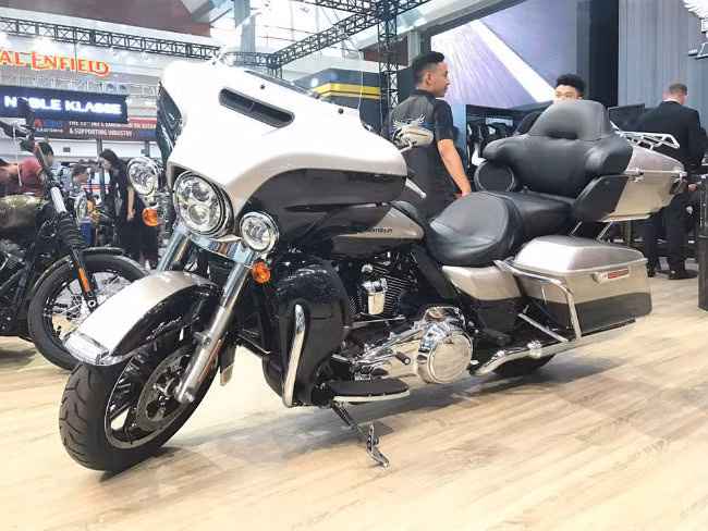 Chiêm ngưỡng siêu môtô đắt nhất của Harley Davidson tại AutoExpo 2018
