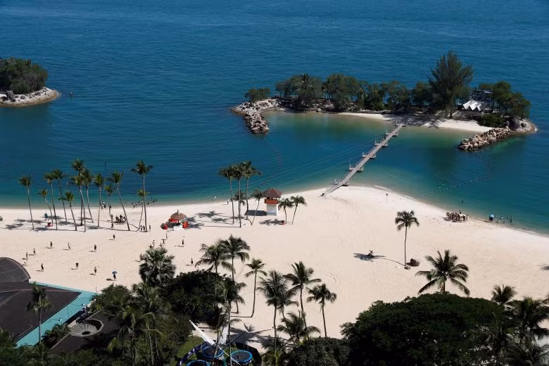 Một thoáng Sentosa - hòn đảo nơi diễn ra thượng đỉnh Mỹ-Triều