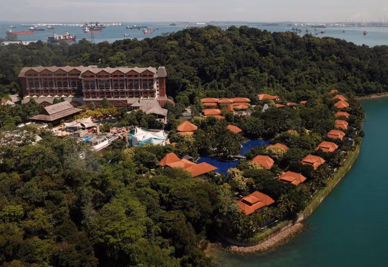 Một thoáng Sentosa - hòn đảo nơi diễn ra thượng đỉnh Mỹ-Triều