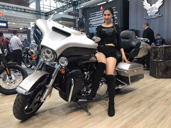 Chiêm ngưỡng siêu môtô đắt nhất của Harley Davidson tại AutoExpo 2018