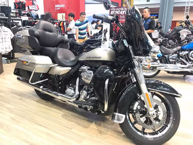 Chiêm ngưỡng siêu môtô đắt nhất của Harley Davidson tại AutoExpo 2018