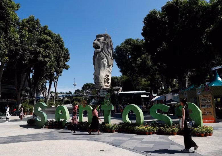 Một thoáng Sentosa - hòn đảo nơi diễn ra thượng đỉnh Mỹ-Triều