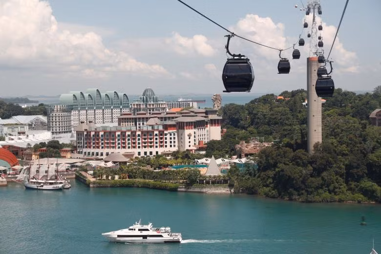 Một thoáng Sentosa - hòn đảo nơi diễn ra thượng đỉnh Mỹ-Triều
