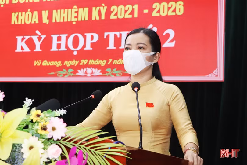 HĐND huyện Vũ Quang xem xét ban hành 4 nghị quyết quan trọng tại kỳ họp thứ 2