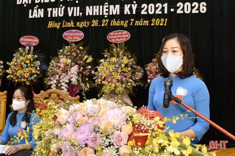 Phụ nữ Hồng Lĩnh chung tay xây dựng đô thị văn minh gắn với xây dựng gia đình “5 không, 3 sạch”