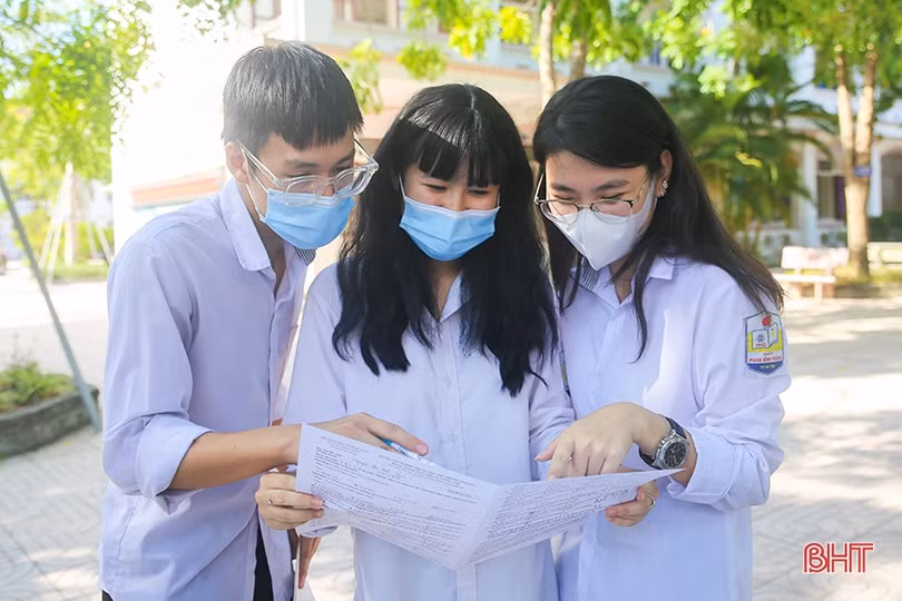 Hà Tĩnh có 578 điểm 10 đợt 1 Kỳ thi tốt nghiệp THPT 2021
