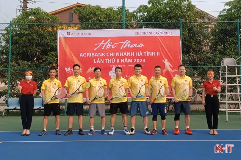 Hơn 250 VĐV tham gia Hội thao Agribank Chi nhánh Hà Tĩnh II