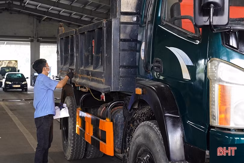 Gia tăng số lượng xe quá hạn kiểm định ở Hà Tĩnh