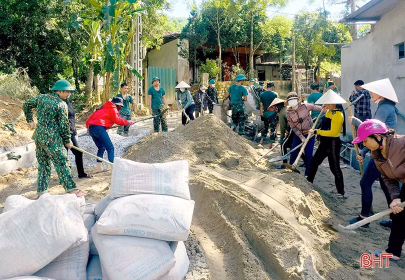 Hỗ trợ Hương Khê hơn 21 tỷ đồng xây dựng nông thôn mới