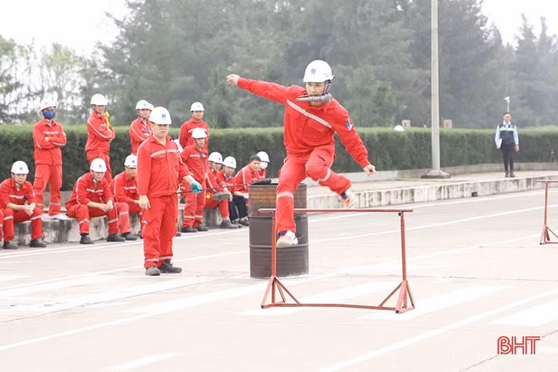 Sôi nổi hội thao an toàn vệ sinh lao động tại Nhà máy Nhiệt điện Vũng Áng 1