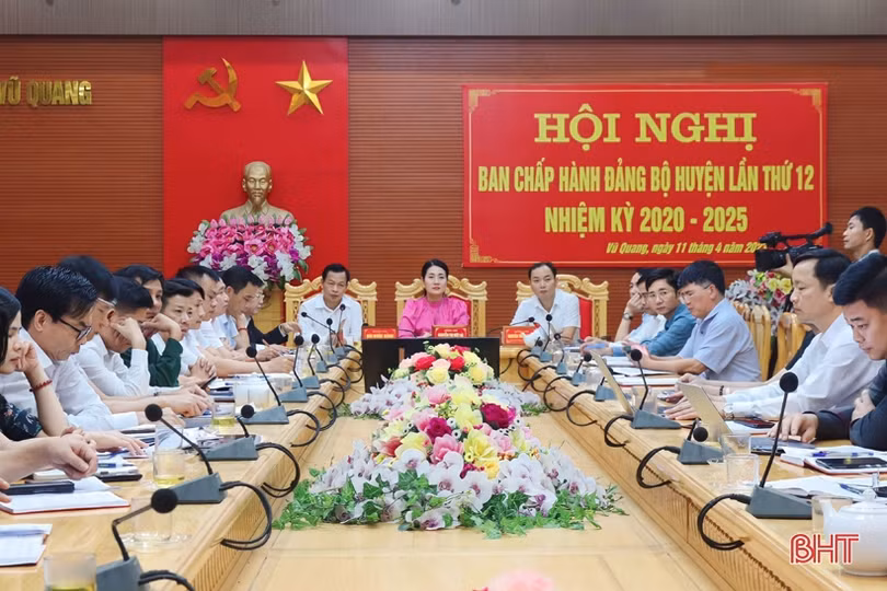 Vũ Quang bàn giải phát triển kinh tế - xã hội quý II/2023