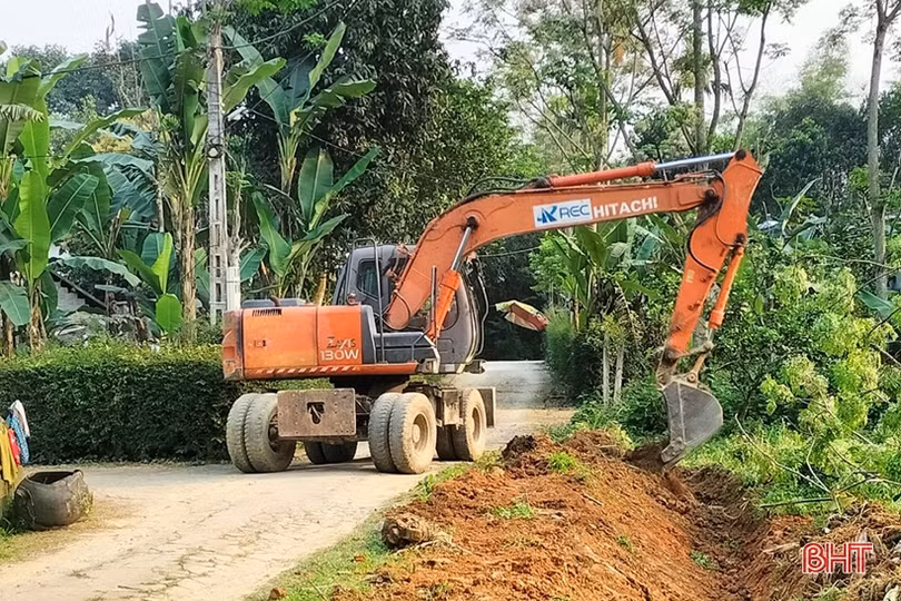 Sôi nổi 90 ngày cao điểm xây dựng nông thôn mới ở Hương Sơn