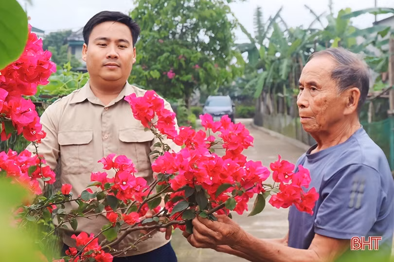Cán bộ thôn tâm huyết, giỏi làm kinh tế ở ven đô Hà Tĩnh
