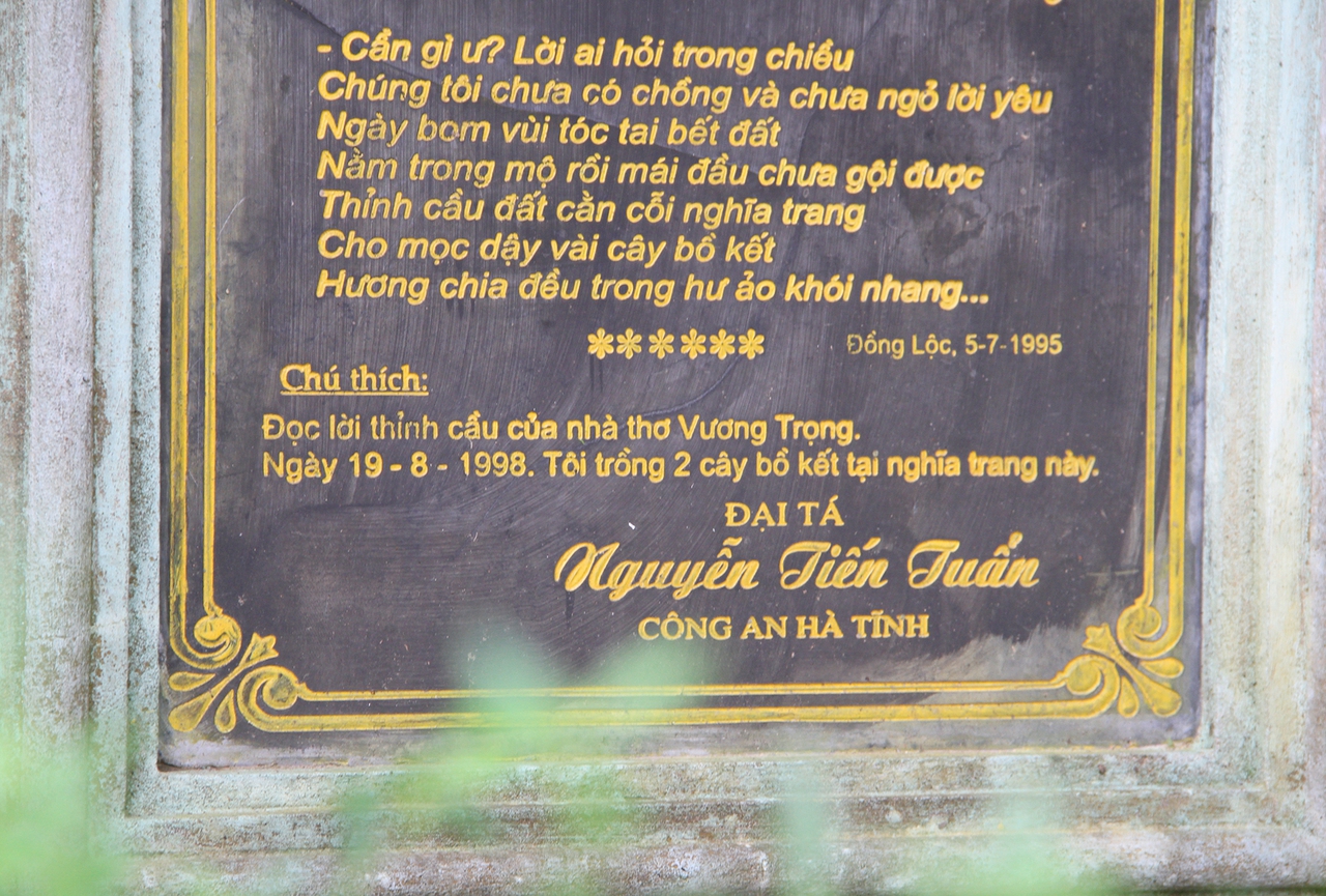 Nơi yên nghỉ của 10 cô gái mở đường ở ngã ba Đồng Lộc