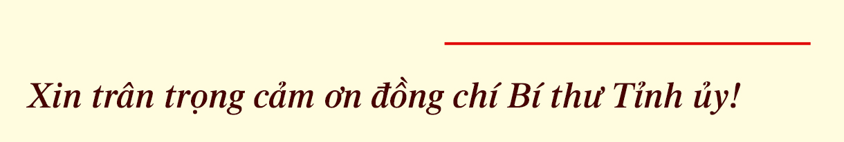 Khơi dậy sức mạnh nội sinh, hiện thực hóa khát vọng trở thành tỉnh khá của cả nước
