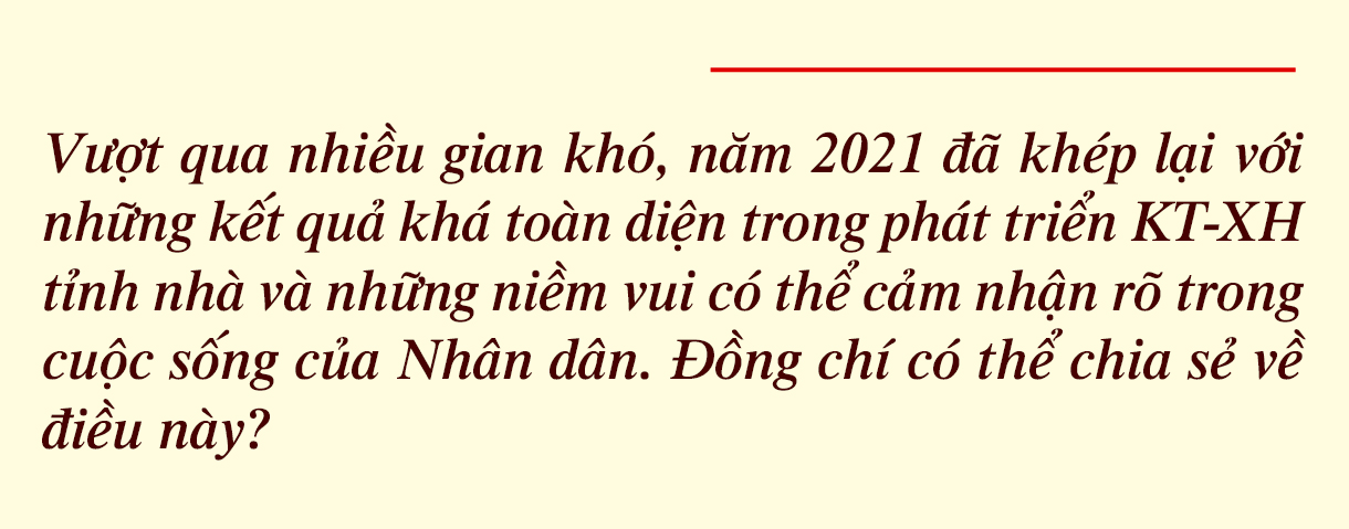 Khơi dậy sức mạnh nội sinh, hiện thực hóa khát vọng trở thành tỉnh khá của cả nước