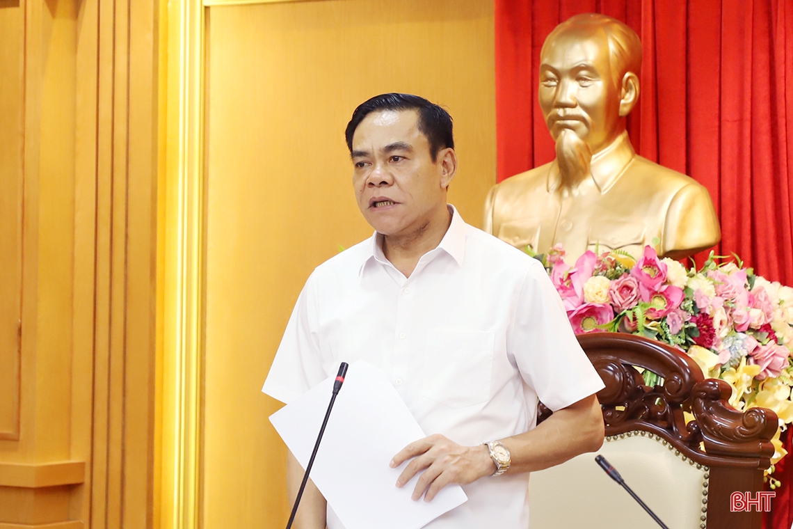 Hà Tĩnh tập trung cao cho nhiệm vụ phát triển KT-XH 6 tháng cuối năm