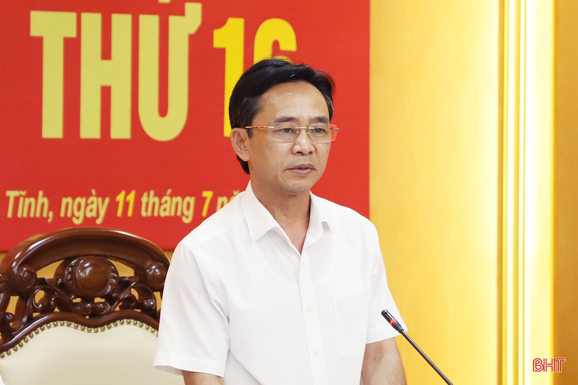Hà Tĩnh tập trung cao cho nhiệm vụ phát triển KT-XH 6 tháng cuối năm