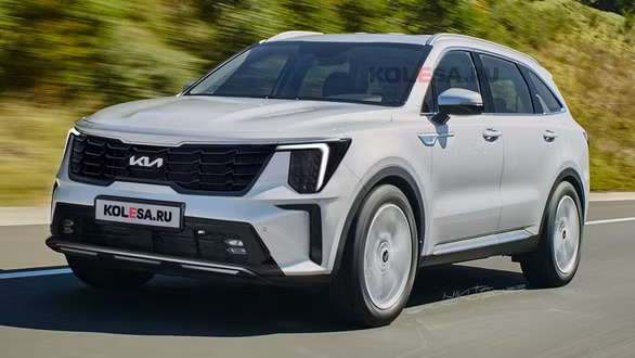 Kia Sorento 2023 tiếp tục đổi thiết kế: Xe Hàn nhanh mất dáng?