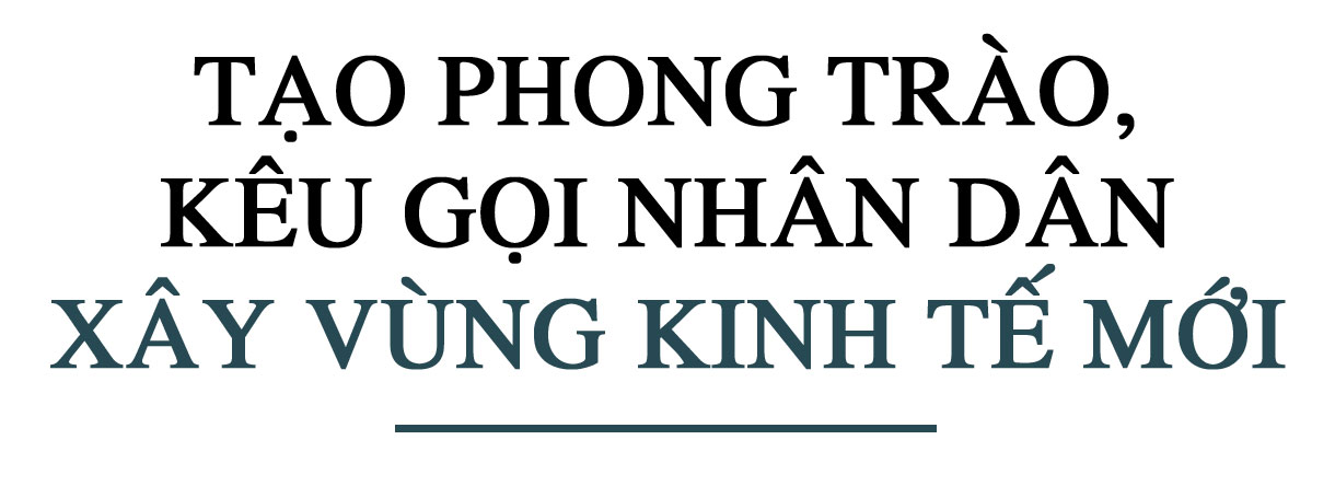 Học Bác, nữ đảng viên tiên phong xây vùng kinh tế mới