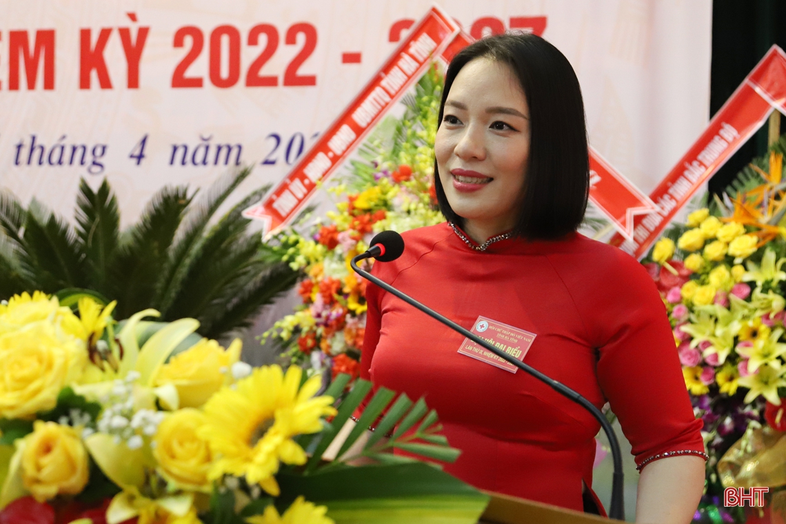 Ông Mai Lê Thuộc tái cử Chủ tịch Hội Chữ thập đỏ tỉnh Hà Tĩnh