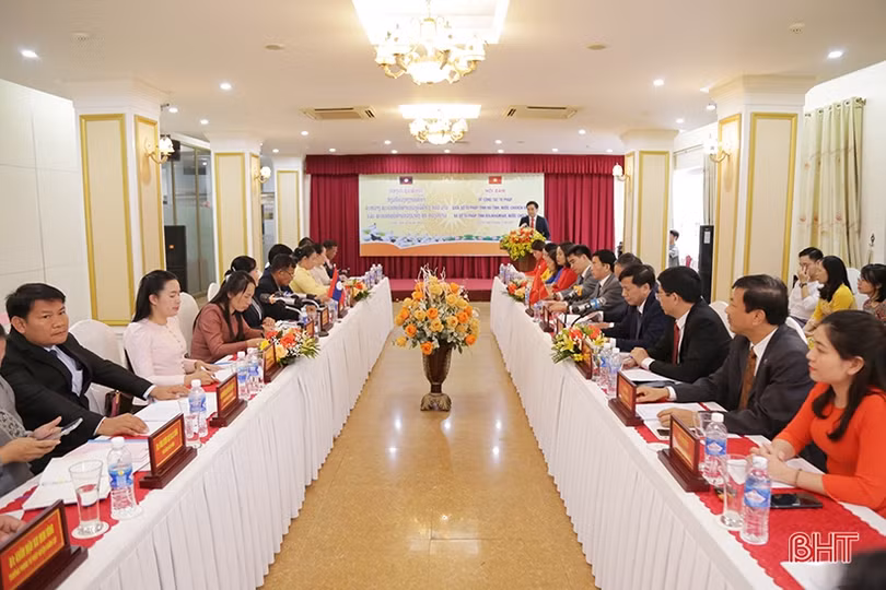 Hà Tĩnh - Bolikhămxay tăng cường hợp tác về pháp luật và công tác tư pháp