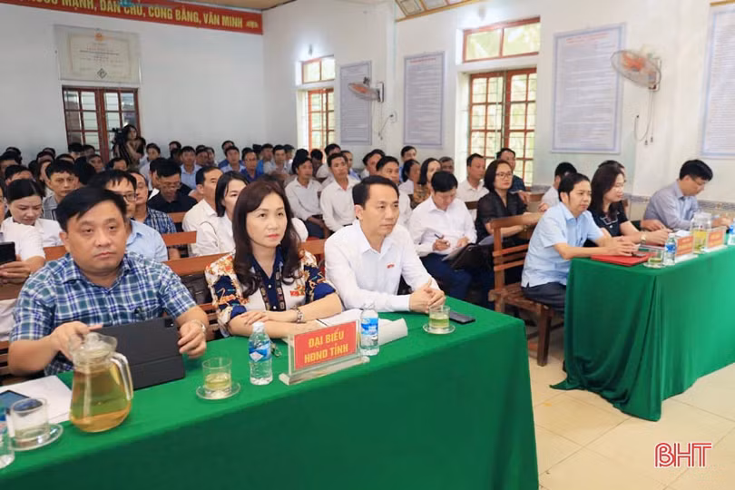 Cử tri các địa phương Hà Tĩnh kiến nghị nhiều vấn đề bức thiết ở cơ sở