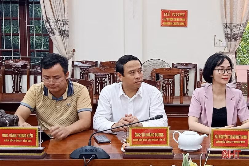 Công ty Hoàng Thịnh Đạt sẽ lập hồ sơ đề nghị chấp thuận chủ trương đầu tư KCN Bắc Hồng Lĩnh