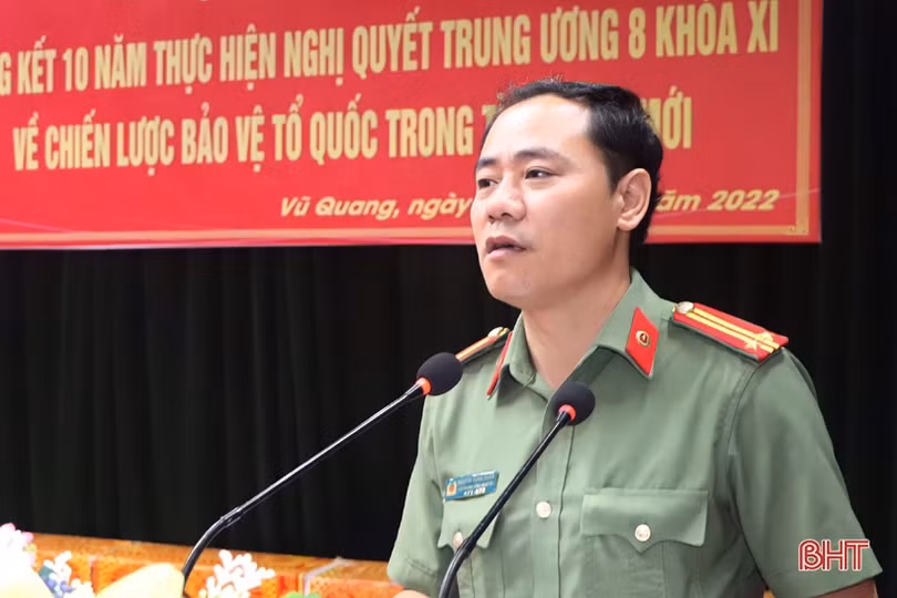 Vũ Quang giữ vững QP-AN, thúc đẩy phát triển KT-XH