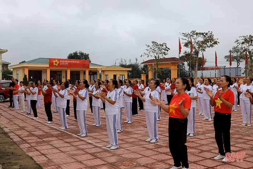Ra mắt 9 CLB dưỡng sinh tâm thể trong một xã ở Nghi Xuân