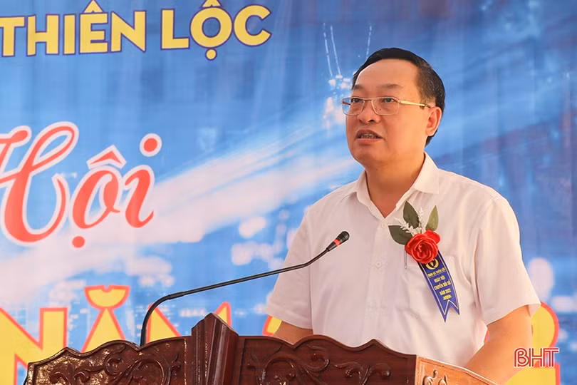 Xã đầu tiên ở Can Lộc tổ chức ngày hội chuyển đổi số