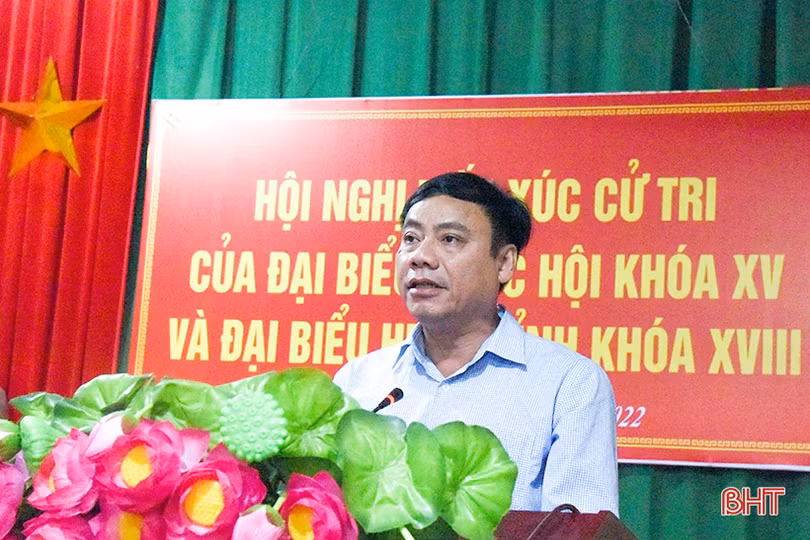 Cử tri các địa phương kiến nghị những vấn đề liên quan đến phát triển sản xuất, xây dựng hạ tầng