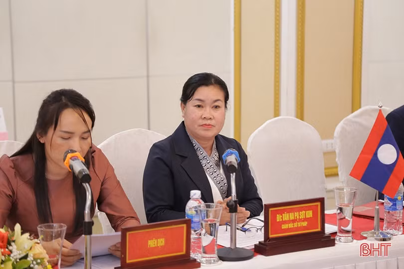 Hà Tĩnh - Bolikhămxay tăng cường hợp tác về pháp luật và công tác tư pháp