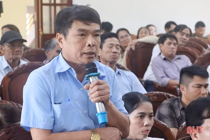 Cử tri các địa phương Hà Tĩnh phản ánh nhiều vấn đề bức thiết ở cơ sở