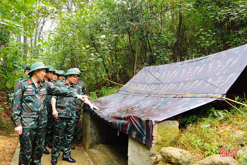 Đảm bảo hoàn thành tốt nhiệm vụ diễn tập chỉ huy - tham mưu một bên hai cấp