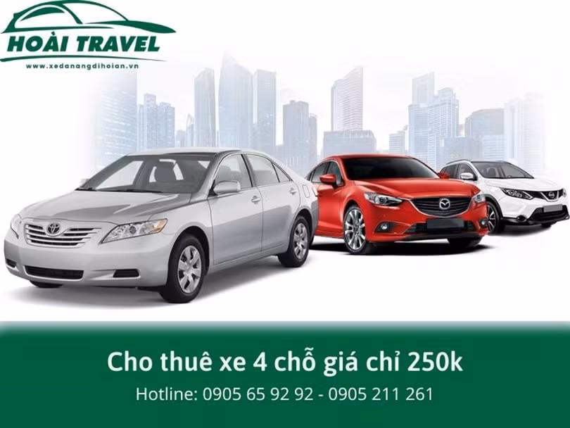 Xe uy tín, khách an tâm với dịch vụ thuê xe taxi tại Hoài Travel