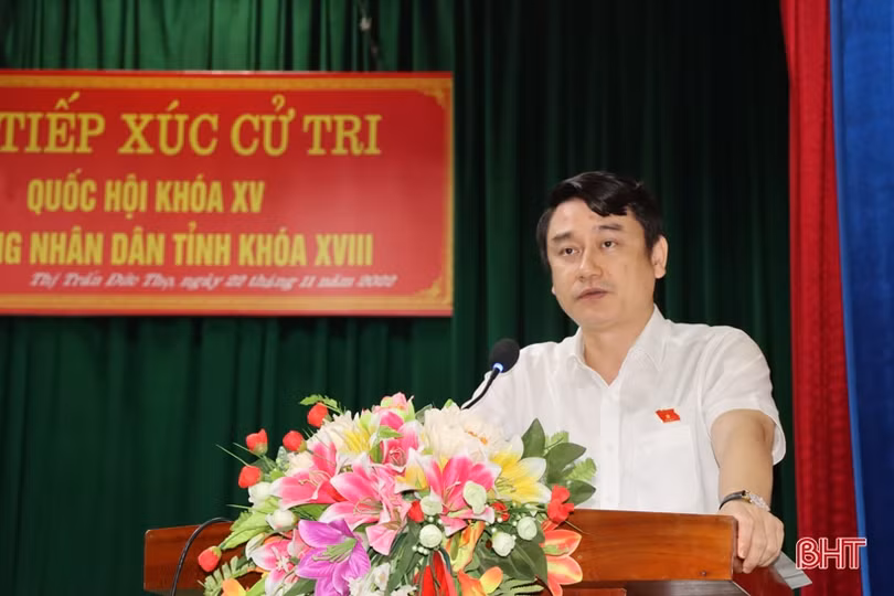 Cử tri các địa phương kiến nghị những vấn đề liên quan đến phát triển sản xuất, xây dựng hạ tầng