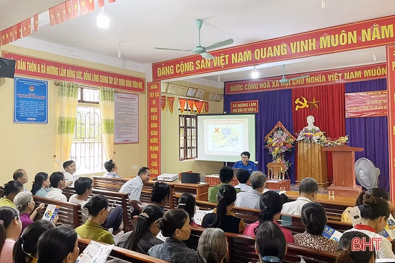 Sở Công thương Hà Tĩnh tích cực triển khai các hạng mục đỡ đầu nông thôn mới