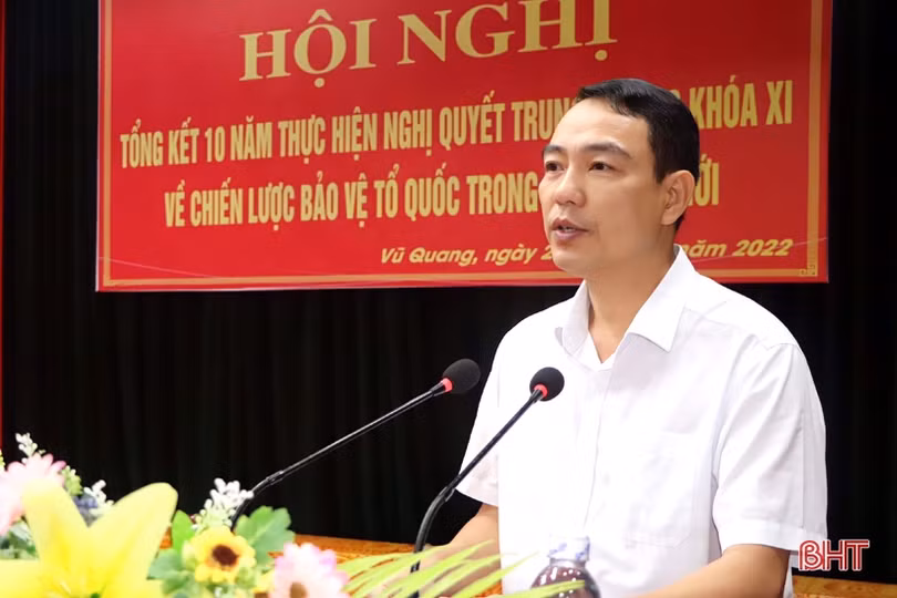 Vũ Quang giữ vững QP-AN, thúc đẩy phát triển KT-XH