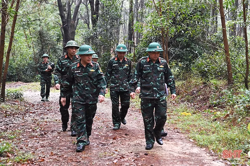 Đảm bảo hoàn thành tốt nhiệm vụ diễn tập chỉ huy - tham mưu một bên hai cấp