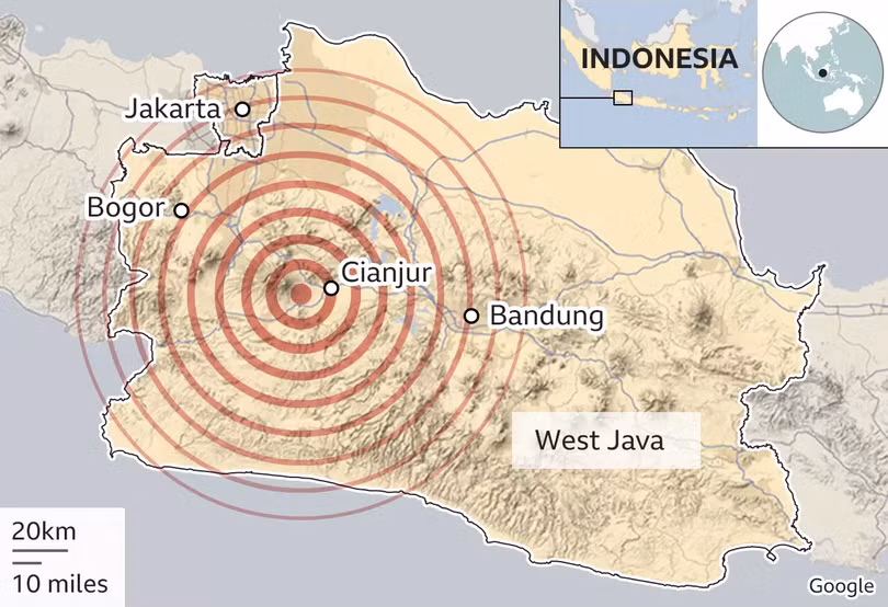 Lý do động đất ở Indonesia gây thương vong lớn