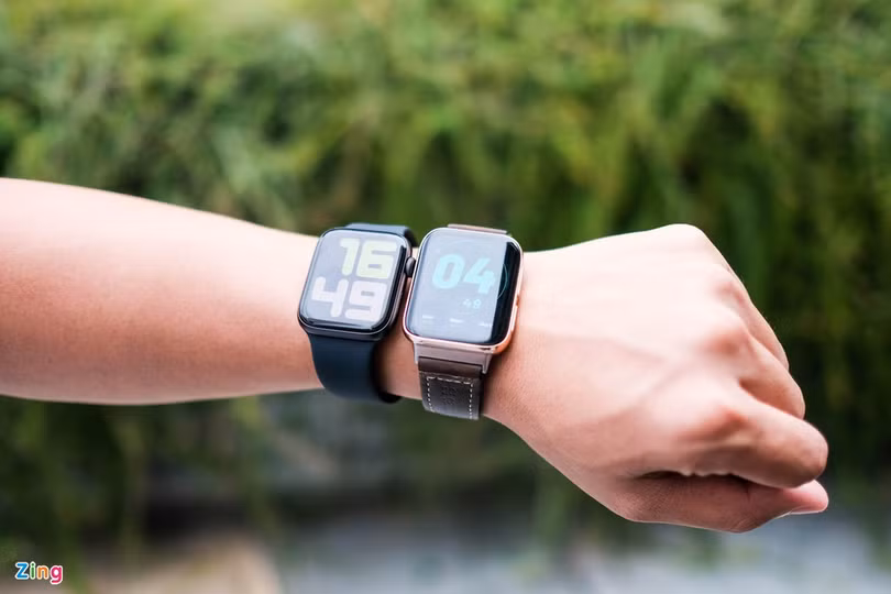 Oppo Watch “đọ dáng” cùng Apple Watch Series 5