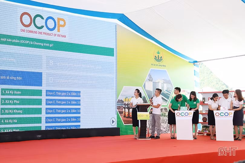 Hà Tĩnh khuyến khích toàn thể người dân thi tìm hiểu về Chương trình OCOP